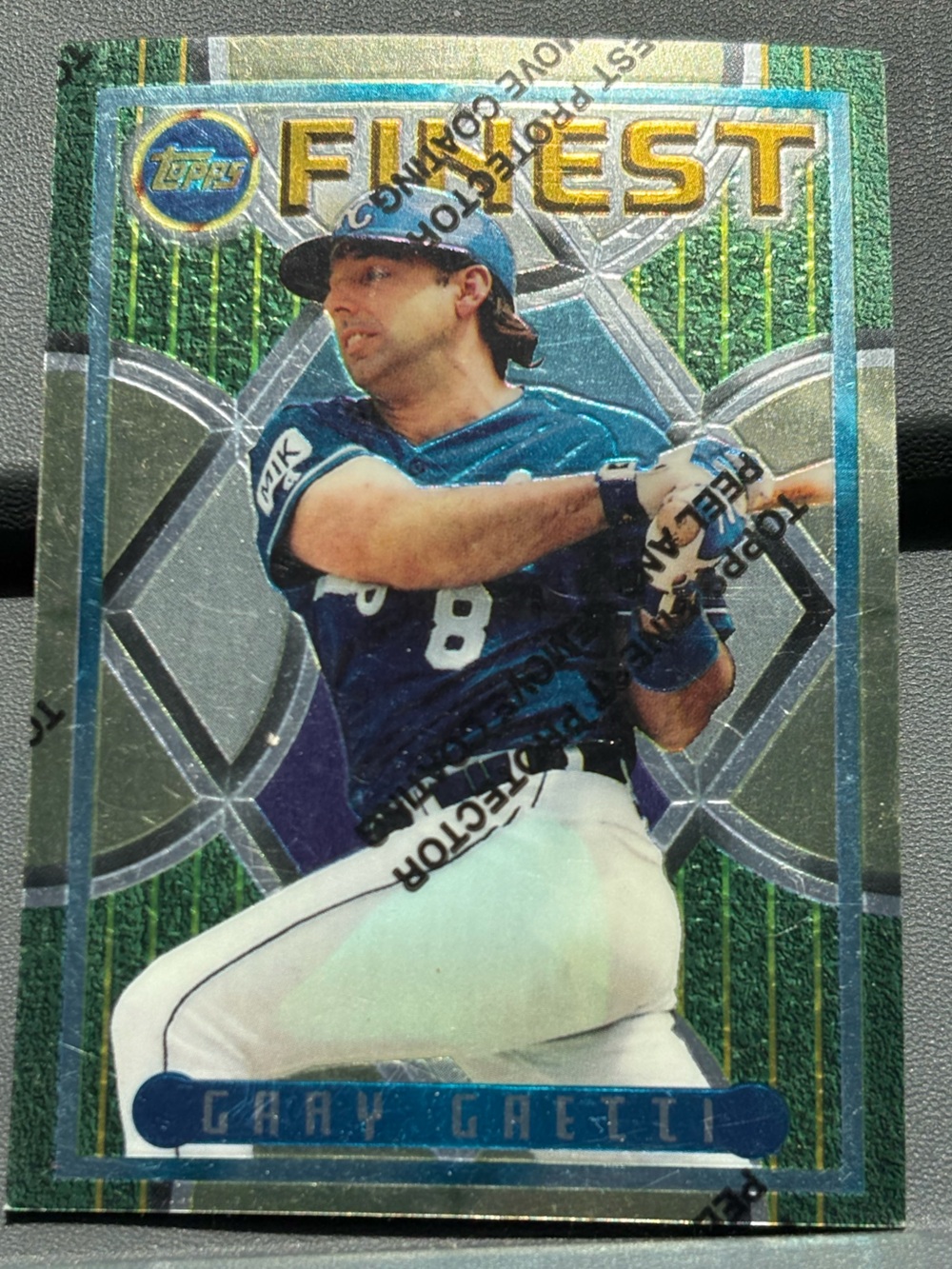 Mint Gaetti Royals Baseball Trading Card - Batter